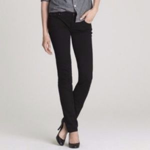 J.Crew Black Matchstick Jeans